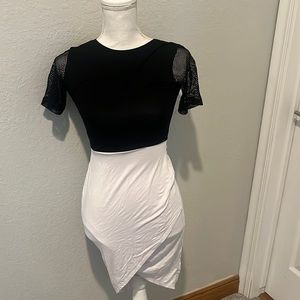 Asos high to low dress US 4